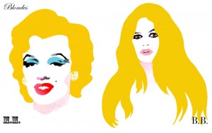 Blondes - Marylin Monroe vs. Bridgette Bardot     